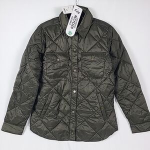 NEW 32 Degrees Women's Green Puffer Jacket Sz XS